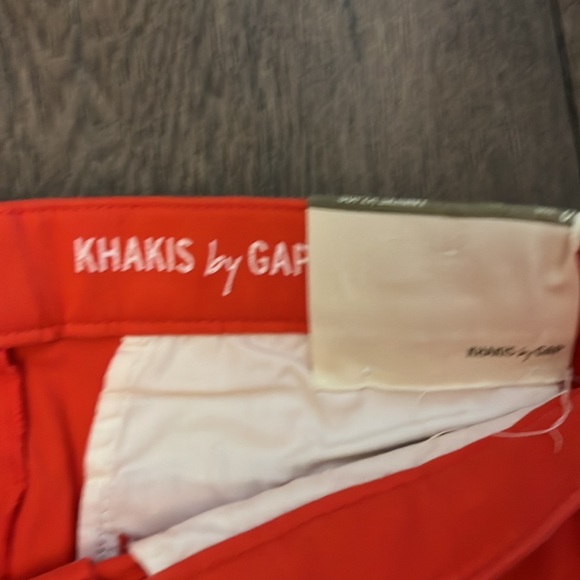 Khakis by Gap super skinny orange and navy - Picture 3 of 8